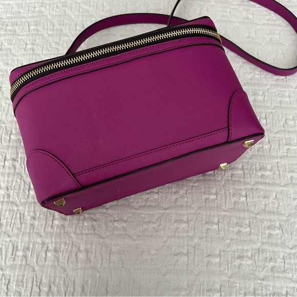 HENRI BENDEL WEST 57TH TRAIN CASE Bag in Purple One Size - Picture 3 of 14